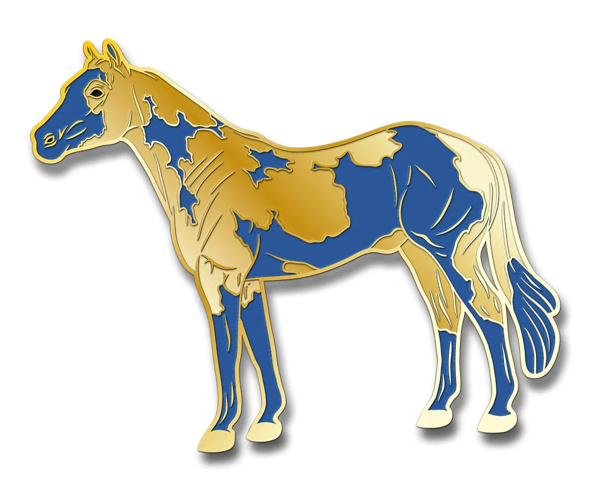 Gilded Deluxe Enamel Pin - Image 2