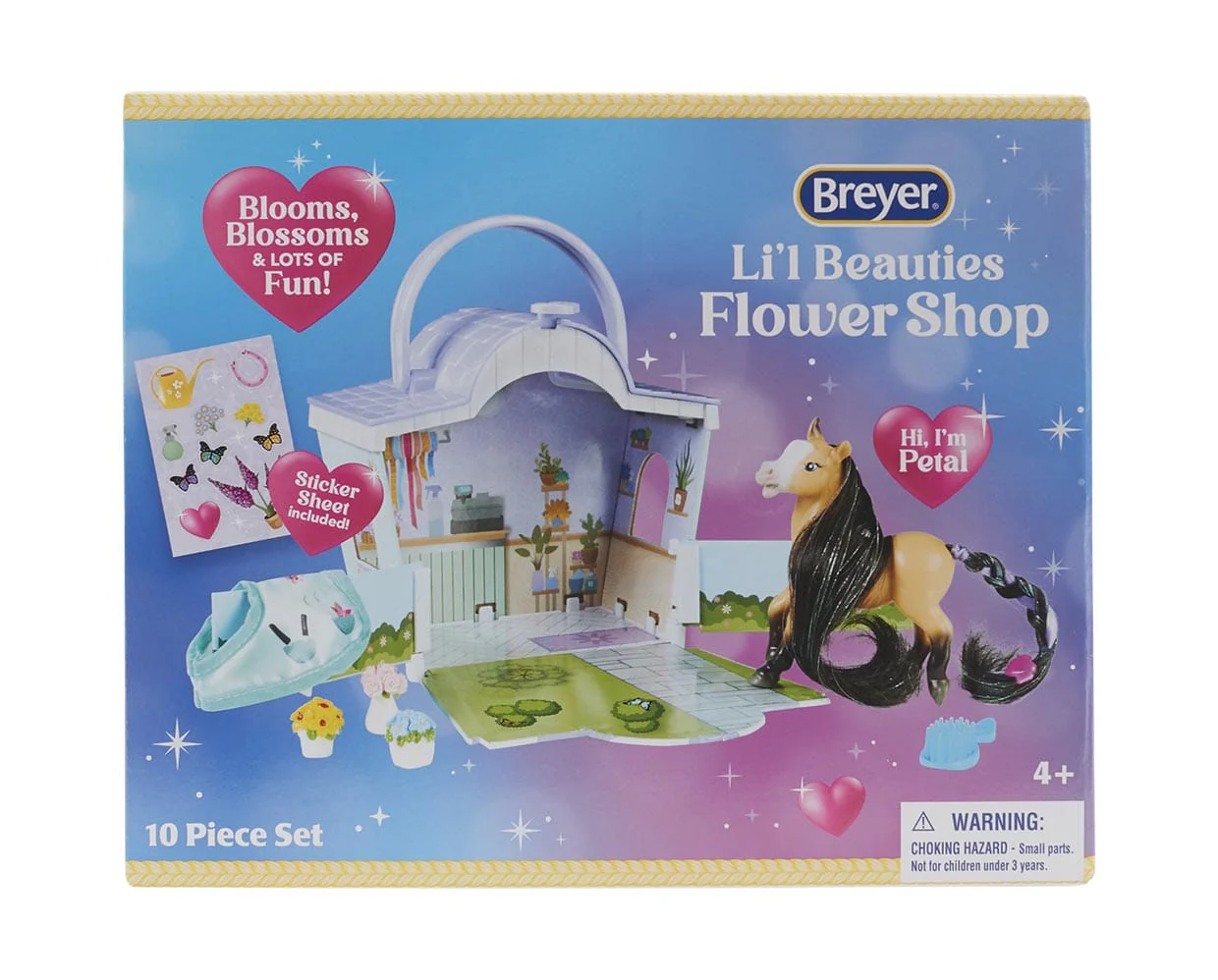 Li'l Beauties Flower Shop Horse Playset - Image 2