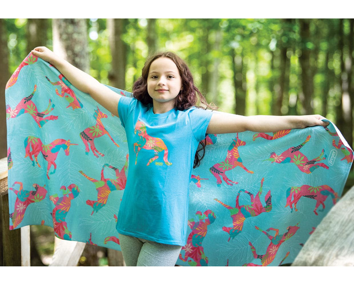 Tropical Unicorn Beach and Bath Towel | 30" x 60"